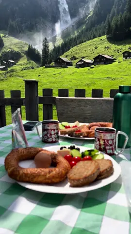 Stäubifall | Uri | Switzerland 🇨🇭 Send it to a friend you want to have breakfast here🤗😎 #nature #suisse 