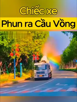 Chiếc xe có thể tạo ra cầu vồng #xhtiktok #xh 