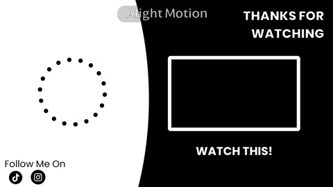 YouTube Outro  YouTube Outro Made with Alright Motion  #alightmotion #outro #youtube #motiongraphics 