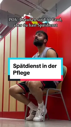 Ich hasse Spätdienst sooo sehr 😩 #krankenpfleger #krankenhaus #krankenschwester #altenpflege #krankenpflege #pflege 