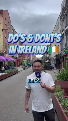 What are the Do’s & Dont’s for tourists coming to Ireland? John took to the streets to ask the public! 🎤 Let us know below what advice you’d give to a tourist coming here! 🇮🇪  #irelandtravel #dublin #templebar #chalkandcheese 
