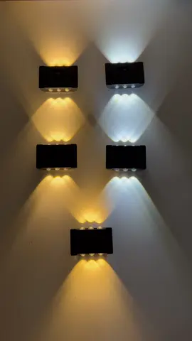 Solar Outdoor  Lighting#6LED#Yellow #White 