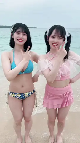 💖🫶💖 #虹のコンキスタドール #虹コン #夏 #Summer #海 @石浜芽衣 @柴犬(栗原舞優) 