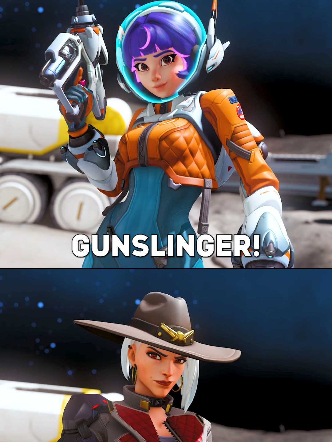 Juno Interactions | Overwatch 2 #overwatch #ow #juno