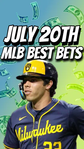 July 20th MLB picks. #mlbpicks #mlbpickstoday #mlbpickfortoday #mlbbets  MLB Picks  Expert MLB Picks  MLB Pic For Today