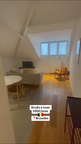Studio a louer ideal pour un couple #alouer #brussels #bruxelles #belgium #forrent #studio 