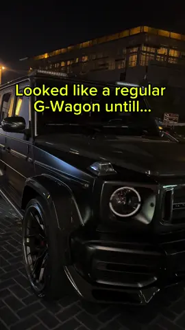 Can you even name it 😭 #skjall_carspotting #dubai #gwagon #g63 