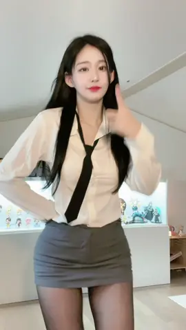 ㅎㅎ방송끝나고 새벽에 오피스룩-!❤️ #갓세희 #아프리카 #04년생 