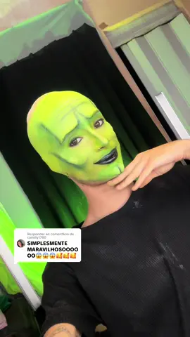 Respondendo a @camilly1780 bastidores do meu challenge do Mascara 💚 #foryou #makeup 