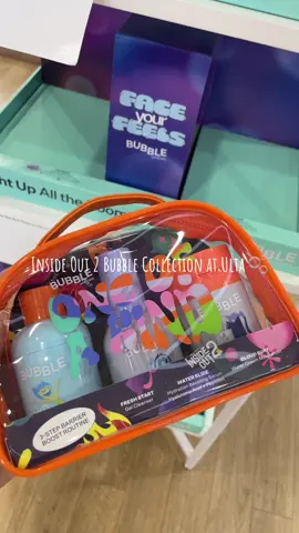Inside Out 2 Bubble Collection is still at Ulta 😍🛍️ @Bubble Skincare @Bubble Insiders @Pixar #bubbleambassador #bubbleskincare #insideout2 #insideout #disney #pixar #skincare #ultabeauty #BeautyTok #fypシ゚viral 