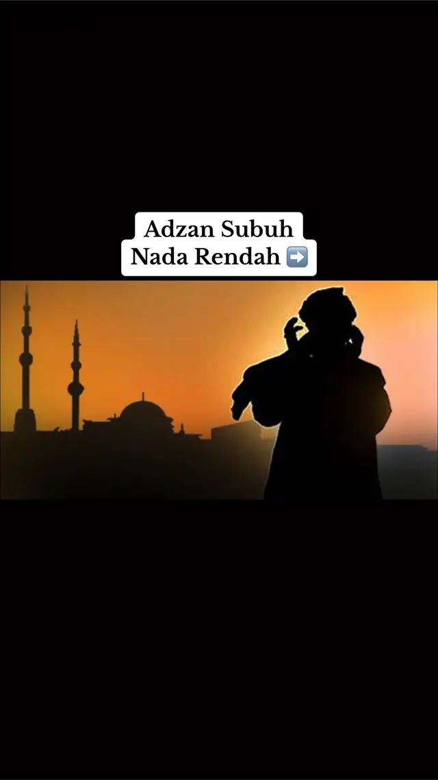 MasyaAllah,, Dengan mendengar adzan subuh ini semoga teman² selalu bangun lebih awal untuk menunaikan sholat subuh,,, Jangan lupa sholat qobliah subuh dulu ya,,, 👍😉 #trending  #adzan  #adzanmerdu  #adzansubuh 