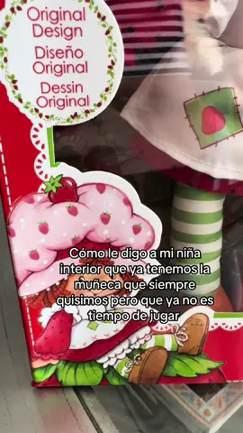 👧🏻🍓🌹Rosita fresita 🥰 #strawberry #doll #rositafresita #niñainterior #niñainteriorfeliz 