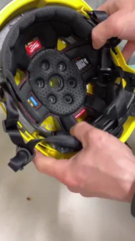 BOLT™ System - Secure Accessories Simultaneously. BOLT™ Safety Helmet with IMPACT ARMOR™ Liner. Video Credit: @yuriy_electrician #MilwaukeeTool #NothingButHeavyDuty