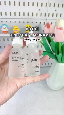 Bộ đôi tinh chất dưỡng da NIACINAMIDE giúp giam thâm mụn, hỗ trợ dưỡng sáng da chân ái✨ #niacinamide #serumcapam  #serumniacinamide #zeestorevn  #nguyenkimchi #duongsangda  #thammun #ngocthanhngo  #tinireview #viral  #thinhhanh 