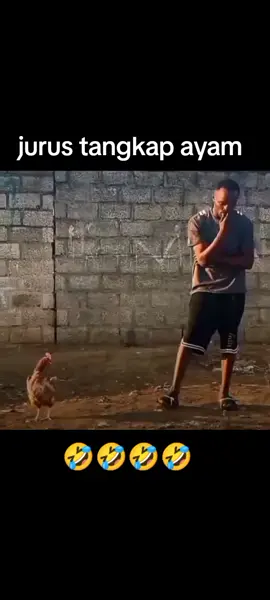 #viraltiktok #fypシ゚viral #lucu #bikin #ngakak jurus tangkap ayam 🤣🤣🤣