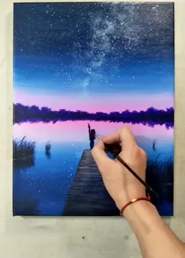 me encanto esta pintura🤩🎨💫 . . . #arte #art #pintura #cuadros #atardecer #artist #artesplasticas #cursosonline #foryoupage #foryou #artistsoftiktok #fyp #fypシ #fypシ゚viral #viral #viraltiktok #viralvideo #arte #desarrollopotencial 