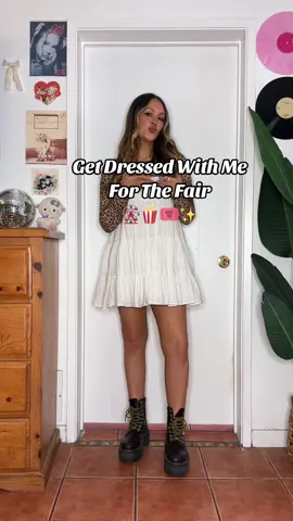 Get Dressed With Me For The Fair 🎡✨ #fashiontiktok #styleinspo #fairoutfit #OOTD #outfitoftheday 