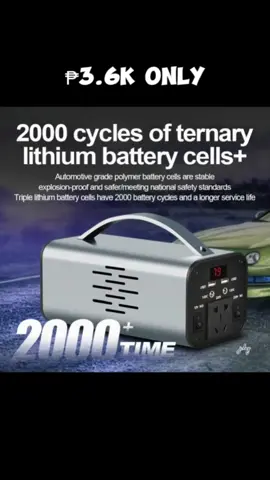 300w high power storage outdoor emergency power supply 220v high capacity solar power supply. grabe ang ganda nito kaya order na. #powersupply #powerstation #solarpowersupply #solarpowerstation #generator #fyp 