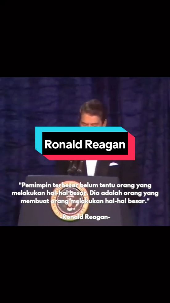 Ronald Wilson Reagan (6 Februari 1911 – 5 Juni 2004) adalah Presiden Amerika Serikat ke-40 (1981–1989) dan Gubernur California ke-33 (1967–1975). Sebelum terjun ke dunia politik, Reagan adalah seorang aktor radio, film, dan televisi. Ia hidup lebih panjang daripada Presiden yang lainnya (93 tahun, 119 hari) dan merupakan Presiden terpilih tertua (69 tahun, 349 hari saat mengambil kekuasaan) sampai Joe Biden melampauinya pada 2021. #ronaldreagan #president #USA #History #foryoupage #fyp 