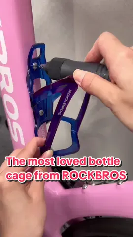The most popular bottle cage for cyclists, only 98₱ to get one! High quality and durable.#bottlecage#bottle #bottleholder #rockbros 