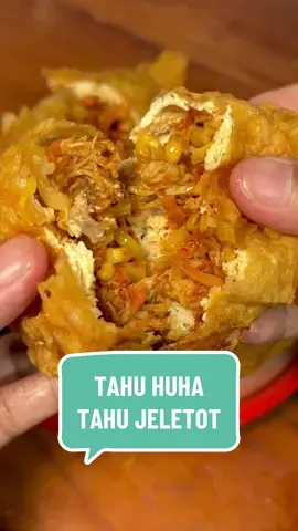 BM bangettt makan tahu huha punyanya farida zulfa akhirnya beli seadanya aja yang ada di kota jember.  📍tahu jeletot beli di pisang keju 99 - jalan jawa sebrang apotek keluarga 💸tahu jeletot sayur: 3.5rb // tahu jeletot ayam: 4.5rb #tahuhuha #tahuhuhafaridazulfa #tahujeletot #gehujeletot #gehupedes #gehupedas 