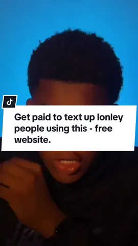 Get paid to text up lonley people using this free website. You don't wanna miss out on this work from home sidehustle!. So save this post so you won't forget #sidehustle #sidehustles #workfromhome #makemoneyfromhome