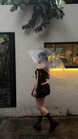 Right as rain 🖤🤍🎀 KAIRO TOP & BIB SKIRT S/M New available  #WINSOME #fyp #xuhuong #new 