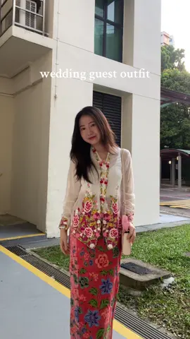 first time attending a malay wedding!! #fitcheck #OOTD #weddingguest #kebaya 