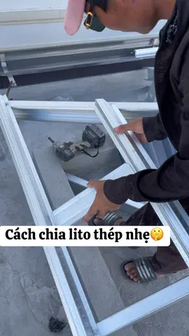 Cách chia lito khung kèo thép nhẹ🤫#showroomngoibaoan #xuhuong #foryou #thicongmaingoi #thicongmaingoitrongoi #funny #ngoibetong #mainhat #ngoimaucaocap #khungkeothepnhe #khungkeoinox 