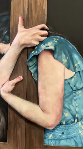 Early stages of something new. Working in larger scale has been a challenge getting this piece to the painting stage, but we’re finally here! There’s much more to develop but letting her dry a bit first. ✨ #art 