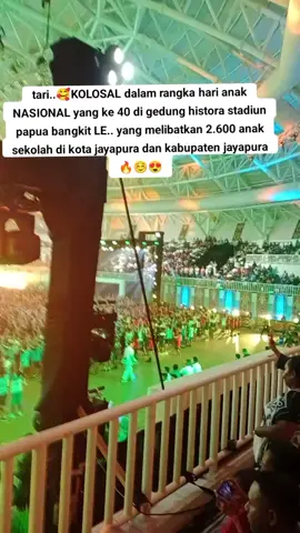 #HANyangke-40dipapua tgl 23 July 2024.. tari kolosal pecahkan rekor MURI dgn penari 2.600 anak papua🔥🥰😇