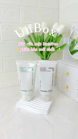 innisfree quốc dân sẵn 2 phiên bản mới nhất ạ zá chỉ 1xx 🐟 #srm #suaruamat #innisfree #bongcosmetic 