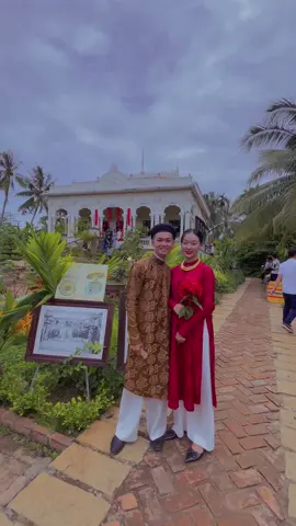 Đám cưới Nam Kì xưa Chúc bạn @Trần Phú - Hoạsỹ xứDừa hạnh phúc ❤️ #71bentre #hoasyxudua 