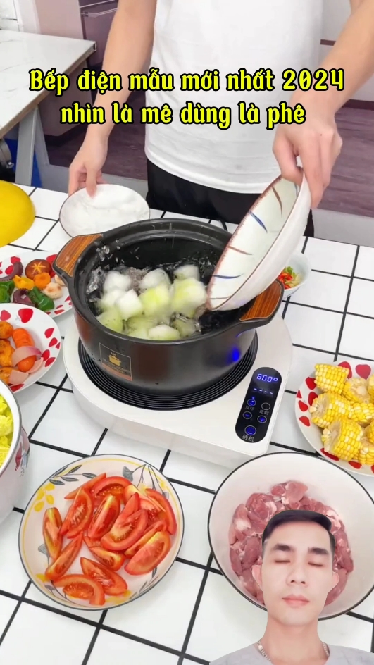 Chiếc bếp của năm 2024 #bepdien #bephongngoai #beptu #bepdienhongngoai #giadungtienich #xuhuongtiktok #trending #qtfast 