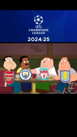 UCL 24/25 season qualified Premier League teams Liverpool FC are back in the Champions League without Manchester United funny Family Guy road trip prediction edit memes 😂😁😉#football #fussball #⚽🔥 #⚽️😂 #meme #⚽️❤️ 