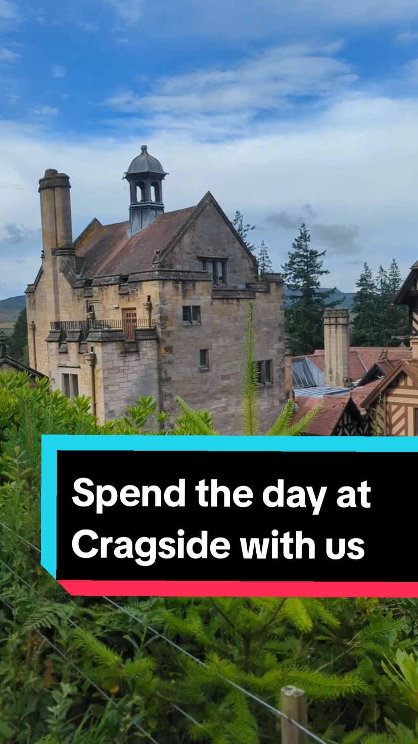 (ad) Spend the day at Cragside with Us 🚌 We travelled by bus (X14 from Morpeth which took 40 minutes). You can also catch this bus from Newcastle if more convenient. It pulls right into the visitor entrance.  If you travel by bus across the summer hols you get 25% off admission (non-members) or a 10% discount voucher for food and drinks to use on the day (members). T&Cs apply.  Liberty 471 also stops at Cragside.  🦟 We walked up to the playground via Slipper Lake. It's beautiful and we spotted dragon flies, newts and water boatmen  🛝 My kids are too old for the park now but the playground at Cragside is lovely. There are loos and a takeaway hut plus plenty of seating. We grabbed a coffee/cake and enjoyed it overlooking Nelly's Moss Lake. V peaceful  🏋️ There is a trim trail which is great for older kids and adults to challenge each other. We had such a good laugh.  🧭 Then into the Labyrinth which is the kids' favourite part of Cragside. You climb up rocks, walk along beans and genuinely feel like you are going around in circles until you find the centre and then have to do it all again to find your way out. Expect lots of twists and turns - perfect for adventurous families. We spotted a toadstool and hundreds of baby frogs in here today.  🪨 We then climbed down the steps which are cut into the boulders / rocky terrain down to the house and found some secret caves which were pretty cool  🥣 We made use of our voucher and stopped at the tea room for lunch. Really delicious cheese scones and roasted tomato soup  🕷️ The Critters Trail which runs through Cragside House is fab and you learn lots of bug-related facts. Just ask for a trail board when you enter the house.  We enjoyed finding all of the bugs and also discovered that Cragside has a spa! How fancy.  🌸 We had racked up 17k steps by this point but had a little saunter through the rock gardens to the iron bridge before catching the bus home.  What a day of adventures. Cragside really is like a fairytale ❤️  This isn't featured in the video but I also highly recommend the Formal Gardens and Gorge Walk too. Both offer absolutely stunning scenery.  #cragside #northeastfamilyfun 