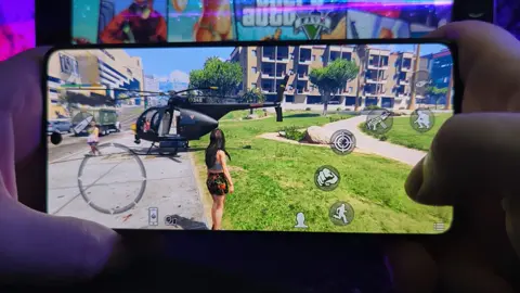 GTA 5 Mobile 📱 on Android & iOS Grand Theft Auto V Mobile #gta5 #gtav #gta5mobile #gtavmobile #gta5android 