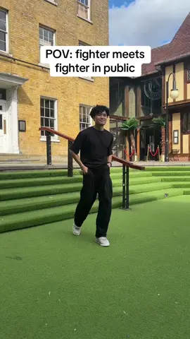 Fighter meets fighter in public @RhyRab #tkd #taekwondo #martialarts #boxing #muaythai