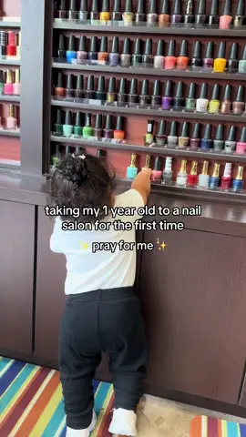 💅💅 #foryou #baby #babyfever #babytok #cutebaby #nailsalon 