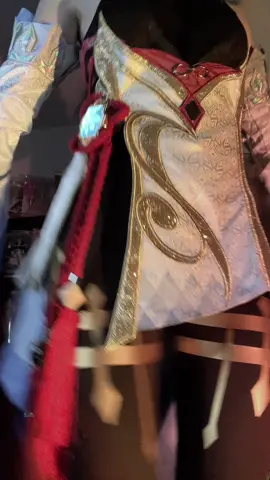 Been sewing for the last week someone send help #ganyucosplay #ganyugenshin #genshincosplay #ganyu #genshin #GenshinImpact  #missjunebuggie 