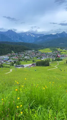 The cute village of Seefeld in Tirol #tirol #austria #nature #foryou #views #mountains #village 