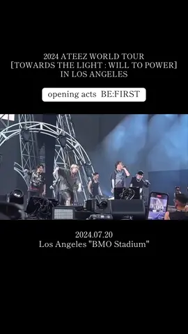 BE:FIRST opening acts in LA Thank you and respect to ATEEZ and ATINY !!! #BEFIRST #ATEEZ  #TowardsTheLight #Will_To_Power #ATEEZinLA  sorry…I made a mistake. Correct: RYUHEI  age.17 Incorrect: RYUHEI  age.16