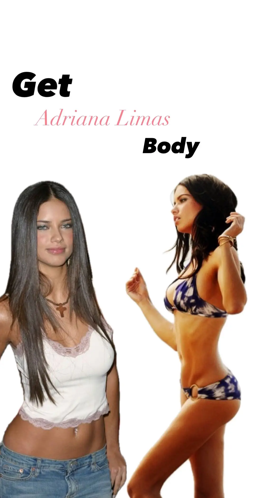 Get Adriana Limas body✨💋💗 #adrianalima #victoriasecret #GlowUp #Fitness #foryoupage #fyp #xyzbca #foryou  #model #beauty #tips #hacks #itgirl #thatgirl #girlssupportgirls #hotgirl  