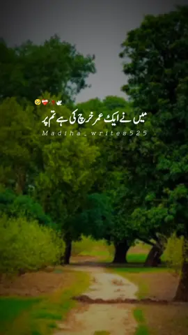 میں نے ایک عمر خرچ کی ہے تم پر 💕#aikumer #urdu #poetry #urdupoetry #urdupoetrydeeplines #urdushayari #urduquotes #urduline #trending #fypシ゚viral #fyp #tiktok #foryoupage #foryou #foru #fyppppppppppppppppppppppp @Marvi Shah 