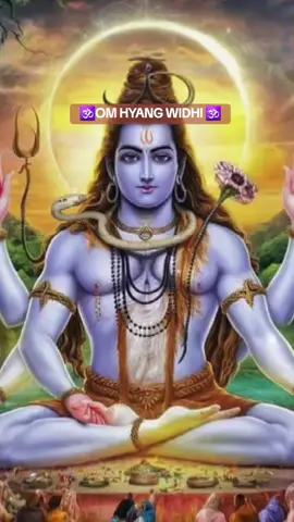 🕉 OM NAMAH SIVAYA  dalam bahasa sansekerta berarti saya mohon perlindungan tuntunan dan keselamatan dari Dewa Shiva. Tapi maknanya tidak hanya sampai disitu. Mantra 
