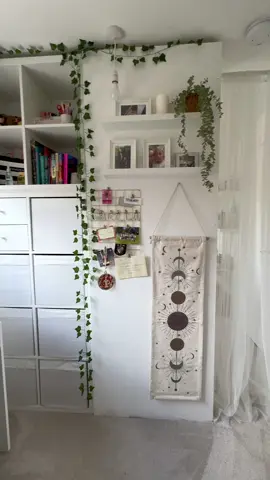IKEA KALLAX Room Partition #ikeahack #ikea #fyp #foryoupage #ikeakallax #ikeakallaxhacks #roompartition #roomdivide 