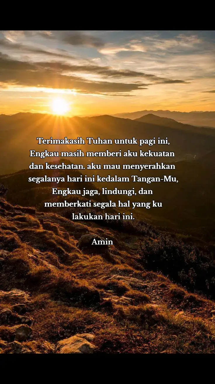 Amin,,, selamat beraktifitas 😇🕊️🤍 #motivasirohani #storyrohanikristen #lagurohanikristen #fyp 