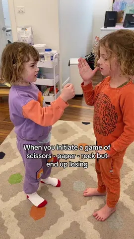 Who will get the first pancake? #babies #cry #funny #sibling #scissors #paper #rock #norrisnuts #sockienorris 