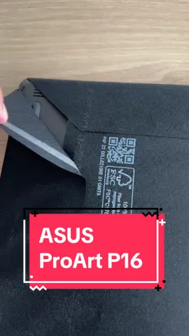 ASUS ProArt P16 unboxing. The ultimate laptop for creators. #unboxing #asmr #Tech #asus #ProArt #amdRyzenAI 