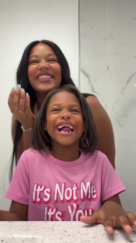 Replying to @Catchy Customs Final results using the portable hair straightener. My daughter is too much😅🥰 #straightener #portablestraightner #hairtools #hairproducts #silkpress #type4hair #wirelessstraightener #hottools #blackgirlhair #mommydaughter #beforeandnow 